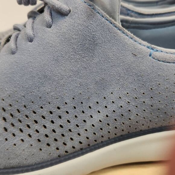 Cole Haan Men's Zerogrand 2 Laser Blue Suede Wingtip Oxford C29219 Size 9 M - Picture 14 of 14